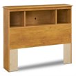ADD TO YOUR SET: South Shore Amesbury Twin Bookcase Headboard in Pine  Finish