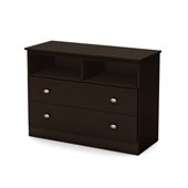 South Shore Tree House Media Chest in Chocolate