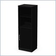 ADD TO YOUR SET: South Shore Academic Bookcase in Black Oak