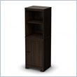 ADD TO YOUR SET: South Shore Theory Bookcase in Mocha