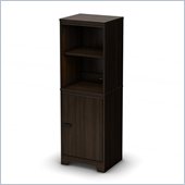 South Shore Theory Bookcase in Mocha