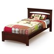 ADD TO YOUR SET: South Shore Sweet Morning Twin Bed in Royal Cherry