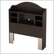 ADD TO YOUR SET: South Shore Handover Twin Bookcase Headboard Espresso