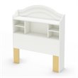 ADD TO YOUR SET: South Shore Handover Twin Bookcase Headboard in Pure White