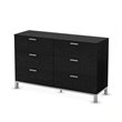 ADD TO YOUR SET: South Shore Flexible Dresser in Black Oak