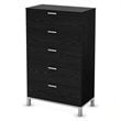 ADD TO YOUR SET: South Shore Flexible Chest in Black Oak