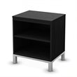 ADD TO YOUR SET: South Shore Flexible Nightstand in Black Oak
