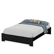 ADD TO YOUR SET: South Shore Flexible Queen Platform Bed in Black Oak