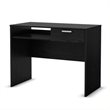 ADD TO YOUR SET: South Shore Flexible Work Desk in Black Oak