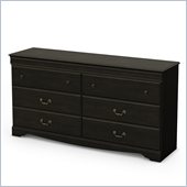 South Shore Vintage Dresser in Ebony