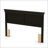 South Shore Vintage Full/Queen Headboard in Ebony