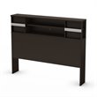 ADD TO YOUR SET: South Shore Back Bay Full Bookcase Headboard in Chocolate