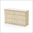 ADD TO YOUR SET: South Shore Hopedale Dresser in Ivory