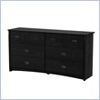 ADD TO YOUR SET: South Shore Tryon Dresser in Black Oak