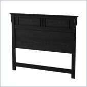 South Shore Tryon Full/Queen Headboard in Black Oak