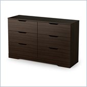 South Shore Trinity Dresser in Mocha