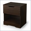 ADD TO YOUR SET: South Shore Trinity Nightstand in Mocha