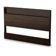 ADD TO YOUR SET: South Shore Trinity Full/Queen Headboard in Mocha