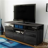 South Shore City Life II Contemporary Style TV Stand in Grey Oak