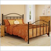 South Shore Prairie Complete Queen Size Metal Bed (60'') in Bronze