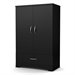 South Shore Step One Armoire in Pure Black