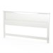 South Shore Step One King Panal Headboard in White