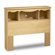 ADD TO YOUR SET: South Shore Lily Rose Bookcase Twin Headboard in Pine Finish