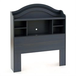 South Shore Summer Breeze Antique Blue Twin Headboard