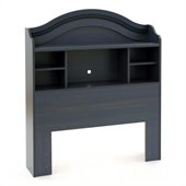 South Shore Summer Breeze Twin Headboard in Antique Blue