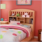 South Shore Newton Twin Headboard in Natural Maple