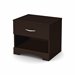 South Shore Back Bay Nightstand in Dark Chocolate