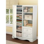 South Shore Handover Kids Door Chest in White Finish