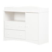 South Shore Andover Wood Baby Changing Table in White