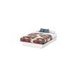 ADD TO YOUR SET: South Shore Newbury Modern Platform Bed Frame Only in White Finish
