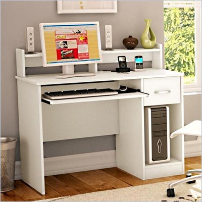 South Shore Axess Desk in Pure White