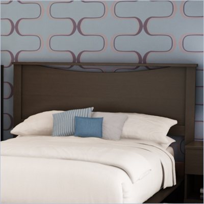 South Shore Back Bay Full/Queen Headboard in Dark Chocolate