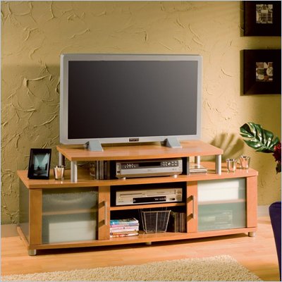 South Shore City Life Honeydew Plasma TV Stand