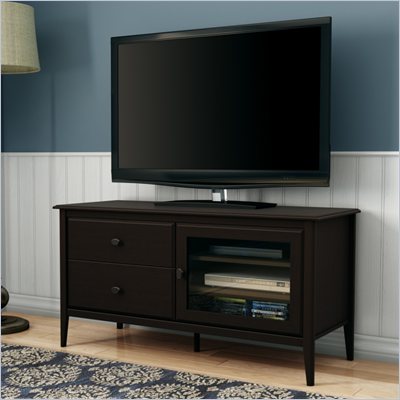 South Shore Crescendo TV Stand in Chocolate