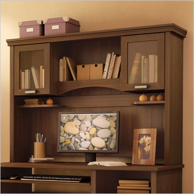 South Shore Glasgow Hutch in Sumptuous Cherry Finish