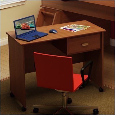 South Shore Imagine Kids Wood Student Desk in Morgan Cherry Finish