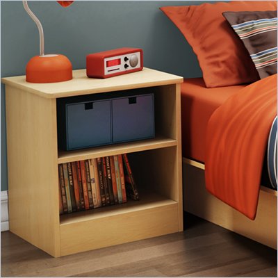 South Shore Libra Kids Nightstand in Natural Maple