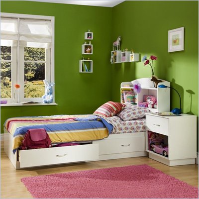 South Shore Bedroom Furniture on Mates Storage Bed 3 Piece Bedroom Set By South Shore