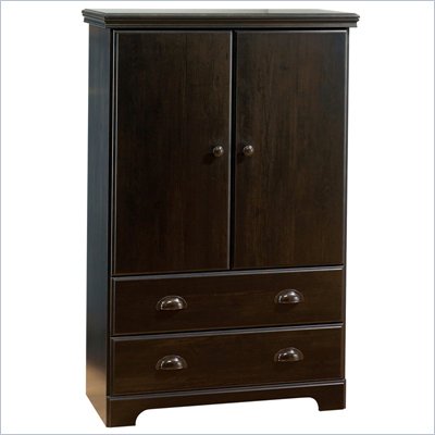 South Shore Mountain Lodge Armoire in Ebony