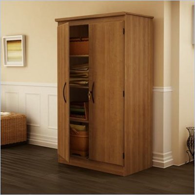 South Shore Park 2 Door Storage Cabinet in Morgan Cherry Finish