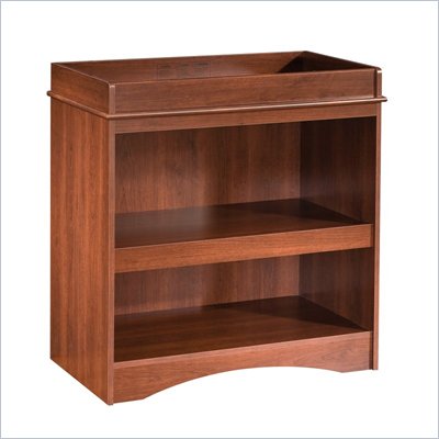 South Shore Peek-A-Boo Wood Changing Table in Cherry