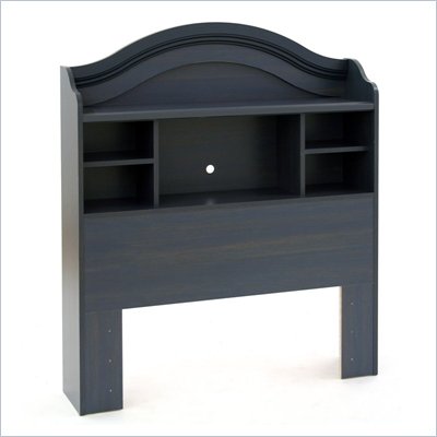 South Shore Summer Breeze Twin Headboard in Antique Blue