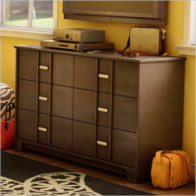 South Shore Terra Dresser in Chocolate Finish