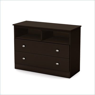 South Shore Tree House Media Chest in Chocolate