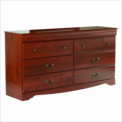 South Shore Vintage Cherry Double Dresser