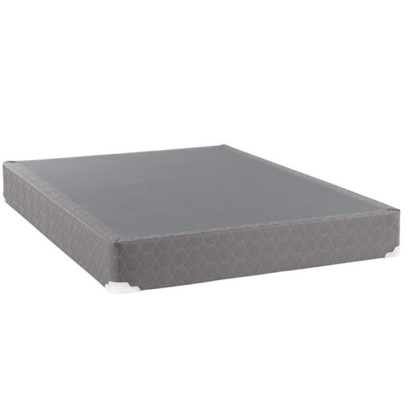 Bowery Hill King Mattress Foundation in Gray